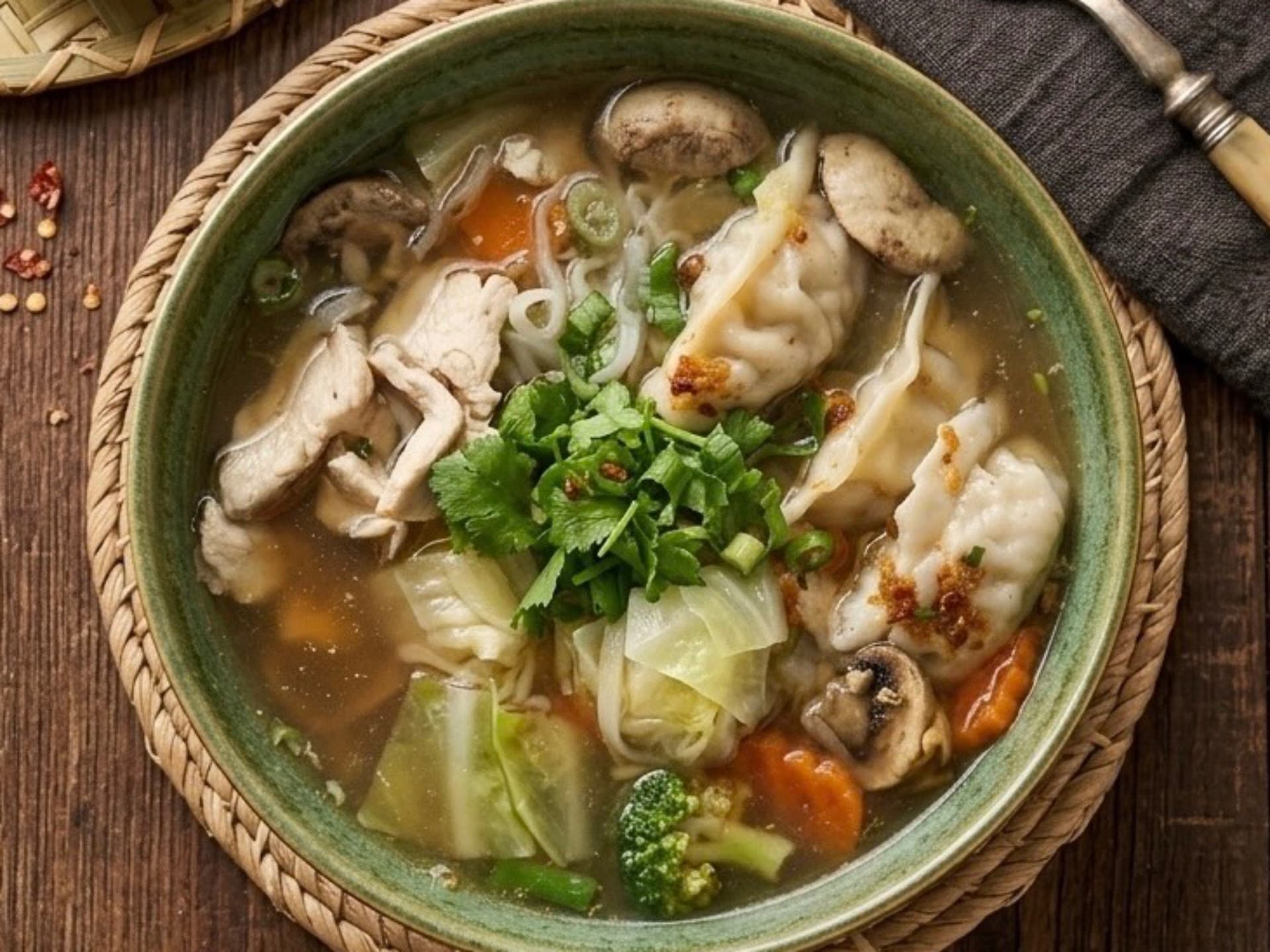Wonton Noodle Soup